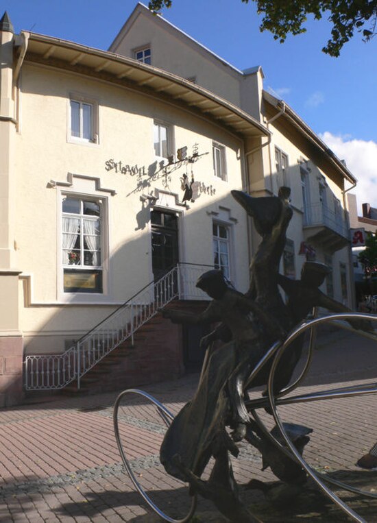 The world's first "filling station", the City Pharmacy in Wiesloch, Germany