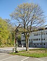Wuppertal, Zur Waldesruh 222 (Altbau), davor Formsignale-Mast, Bild 2.jpg