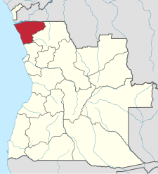 Diecéze Mbanza Congo na mapě