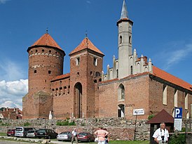 Uitzicht op het kasteel