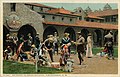 "Entrance to Indian Building, Albuquerque, New Mexico." Fred Harvey series. (NBY 18324).jpg