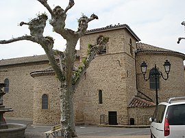 Gereja Saint-Saturnin, di Saint-Sorlin-en-Valloire