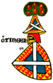 Wappen „Ötingen“ in der Zürcher Wappenrolle, um 1340