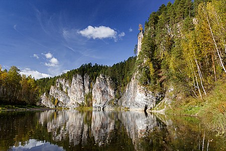 150. Омутной камень, река Чусовая, Свердловская область — Nikolay Obukhov
