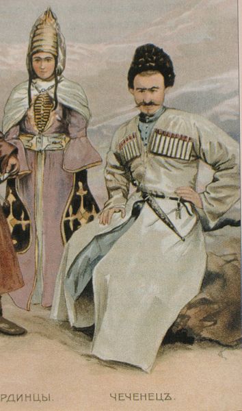 File:Народы Кавказа Чеченец.JPG