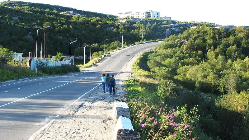 File:Спуск при выезде из города - panoramio.jpg