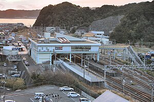 勝浦駅 Katsuura station.jpg