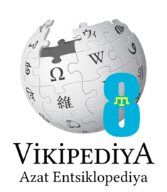 Crimean Tatar Wikipedia birthday logo