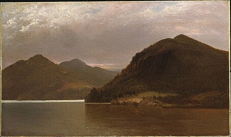 Lake George, c. 1870, Princeton University Art Museum