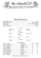 Schedule and results of Carlisle baseball team in 1923 "Palmetto" - which won the S.C. State prep title (as well as in 1921 and 1926).