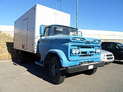 Front view of the truck.