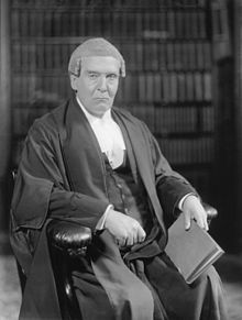 Duke LJ, previously a Conservative party politician, became the president of the divorce division from 1919 to 1933. 1stLordMerrivale.jpg