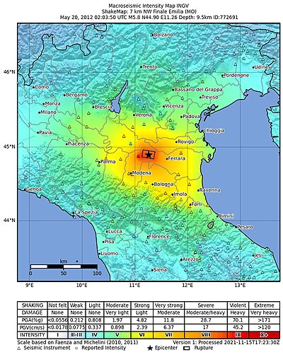 Terremoto dell'Emilia del 2012