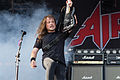 Justin Street from Airbourne at the See-Rock Festival 2014
