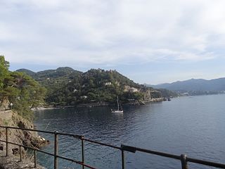 Road to Paraggi (Santa Margherita Ligure), Castello , coast of Cervara