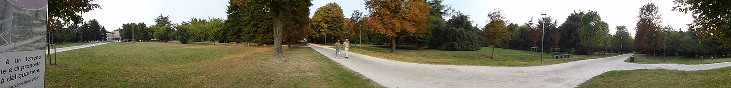 Italiano: Parco e villa Scheibler a Quarto Oggiaro, Milano.