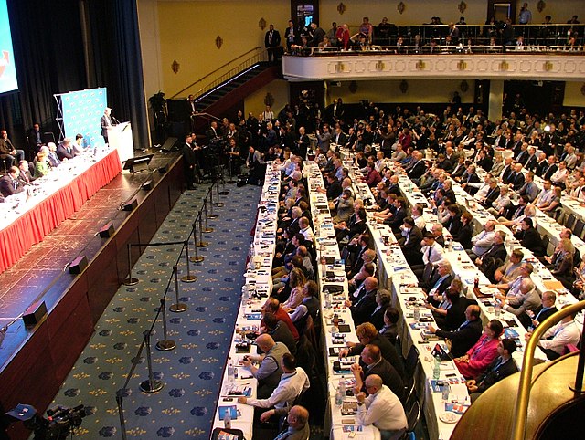 National party convention in Cologne in April 2017