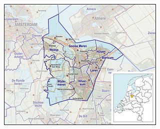 Gooi region in the Netherlands
