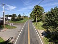 File:2021-09-27 10 53 28 View north along Hunterdon County Route 579 (John Ringo Road) from the overpass for the rail line just north of Iron Horse Drive in East Amwell Township, Hunterdon County, New Jersey.jpg