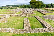 A view of Cilurnum along Hadrian's Wall in the United Kingdom.