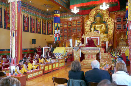 Karma Triyana Dharmachakra monastery in Woodstock, New York
