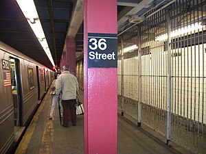 36th Street IND Queens Blvd- Helvetica.jpg 