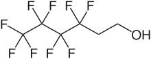 Strukturformel von 4:2-Fluortelomeralkohol