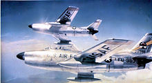 41st FIS F-86D 52-9989 over Japan, 1955 41st Fighter-Interceptor Squadron - F-86D 52-9989.jpg