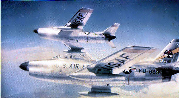 41st FIS F-86D 52–9989 over Japan, 1955