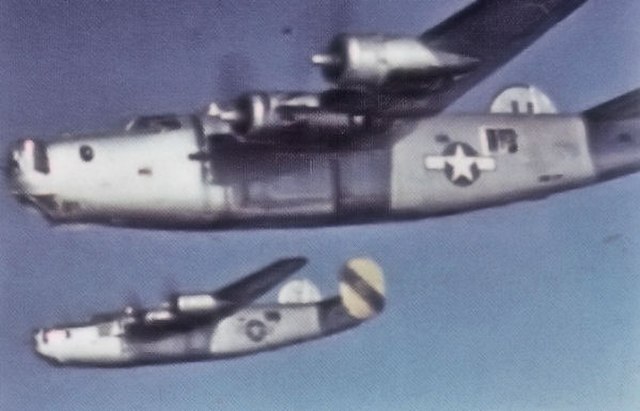 B-24J Liberator of the 713th Bomb Squadron
