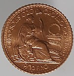 5 Soles de Oro 1963 Libertad Sentada Anverso.jpg