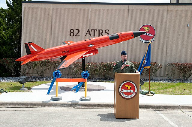 BQM-167 Streaker of the group's 82nd Aerial Targets Squadron