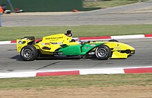 Martin competing for A1 Team Australia at the 2008-09 A1 Grand Prix of Nations, South Africa. A1-Aus-Kyalami-01.jpg