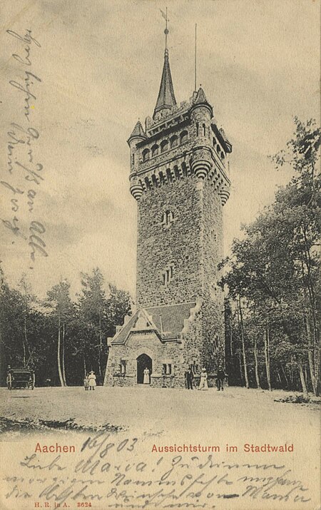 Aachen Stadtwald Pelzerturm 001