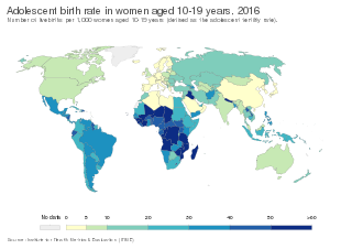 Prevalence of teenage pregnancy Overview of the prevalence of teenage pregnancy around the world