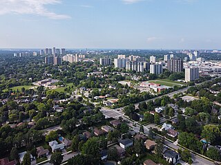 <span class="mw-page-title-main">Don Valley Village</span> Neighbourhood in Toronto, Ontario, Canada