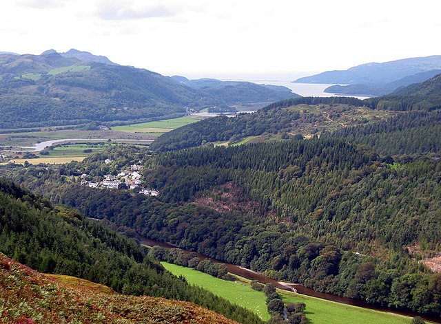 The Mawddach looking west to Barmouth Bay