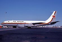 Boeing 720 der Air Niugini im Jahr 1976