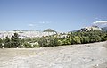 * Nomination The Acropolis of Athens and parts of the city, seen from the Pnyx. --Peulle 20:11, 1 October 2017 (UTC) * Decline  Comment IMO very bright. The foreground is empty, I would reduce/crop the foreground. --XRay 04:45, 2 October 2017 (UTC) * Comment And main part of image is unsharp. Also need to correct verticals. --Moahim 08:24, 2 October 2017 (UTC)  Comment Thanks for reviewing. Nothing I can do about the sharpness, I'm afraid; at 18mm, this lens is not at its best. I checked the perspective against the scaffolding on the Parthenon before submitting and do they really look tilted? They seem straight to me. About the crop, I think it would give too much sky - unless you're thinking about turning it into a narrower panorama?--Peulle 16:15, 3 October 2017 (UTC) : Comment I think that narrow pano will be more interesting - crop the sky but don't touch the clouds, crop a half of foreground and little bit from the left. But sharpness?.. --Moahim 09:30, 4 October 2017 (UTC)  Oppose Per Moahim: Not sharp enough for QI. --Palauenc05 17:00, 12 October 2017 (UTC)