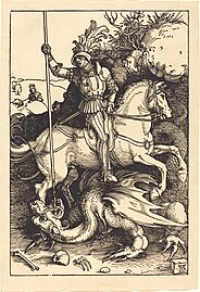 Woodcut by Albrecht Dürer (1501/4).