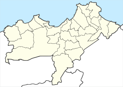 Algeria Oran location map.svg