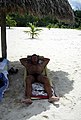 Am Strand von Playa del Carmen.jpg