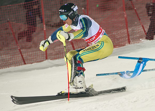 Andre Myhrer in Hammarbybacken World Cup 2018