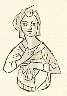 Anna Habsburská (podoba z 15. století)