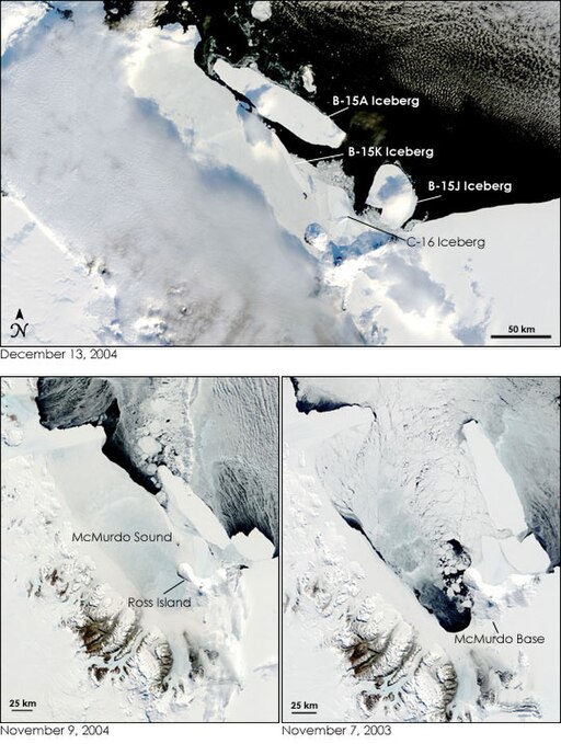 Antarctica antarctique iceberg b15