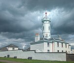 Ladyloan, Bell Rock Leuchtturm Signalturm und Eingangs-Lodges