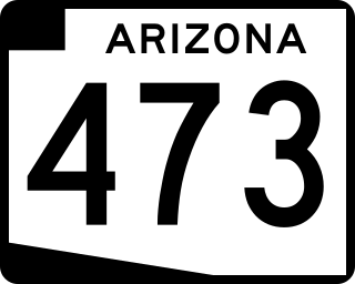 <span class="mw-page-title-main">Arizona State Route 473</span> State highway in Arizona, United States