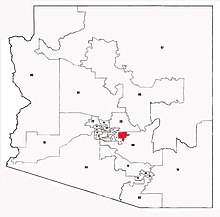 Mapa de Distritos Legislativos de Arizona 2012.D16.jpg