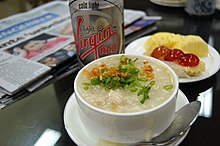 Visayan chicken pospas from Cebu without the safflower Arroz Caldo, Grape Custard, Fruits, Virgin Light.jpg