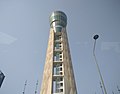 Toren van de internationale luchthaven van Delhi